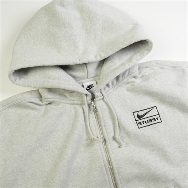 STUSSY × NIKE NRG Washed Hoddie Grey Sサイズ(USサイズ