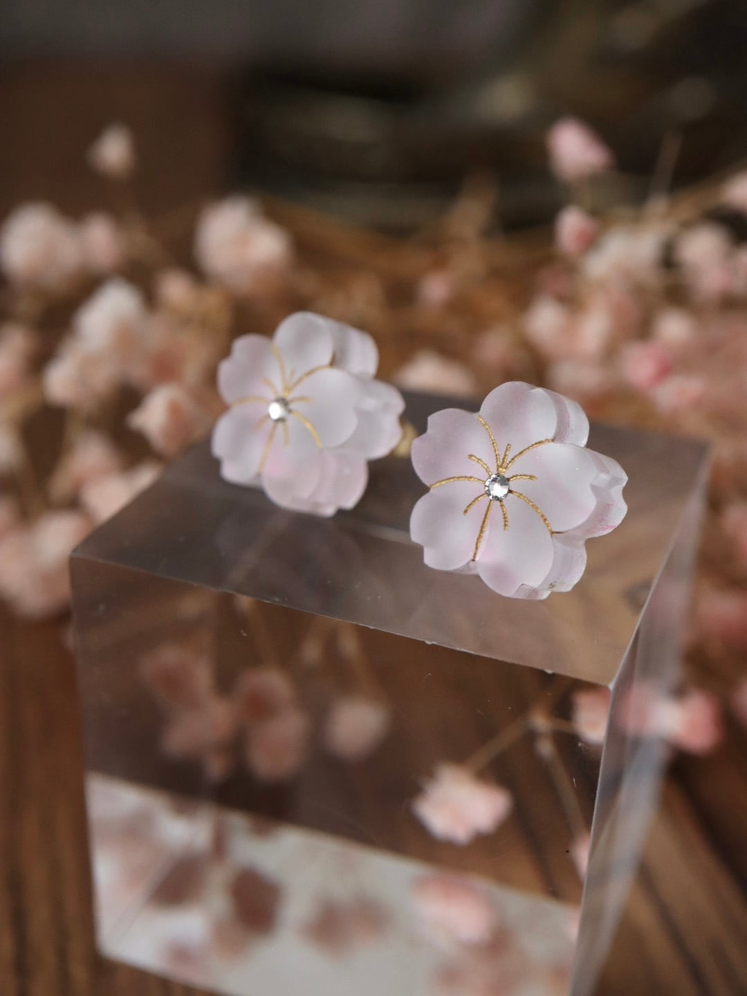【和み桜 おめかしver.】ピアス