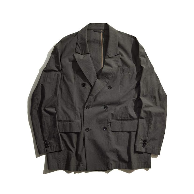 SUNNY DRY CTTN  W-BREASTED JK / サニーコットンダブルブレストジャケット(KHAKI)