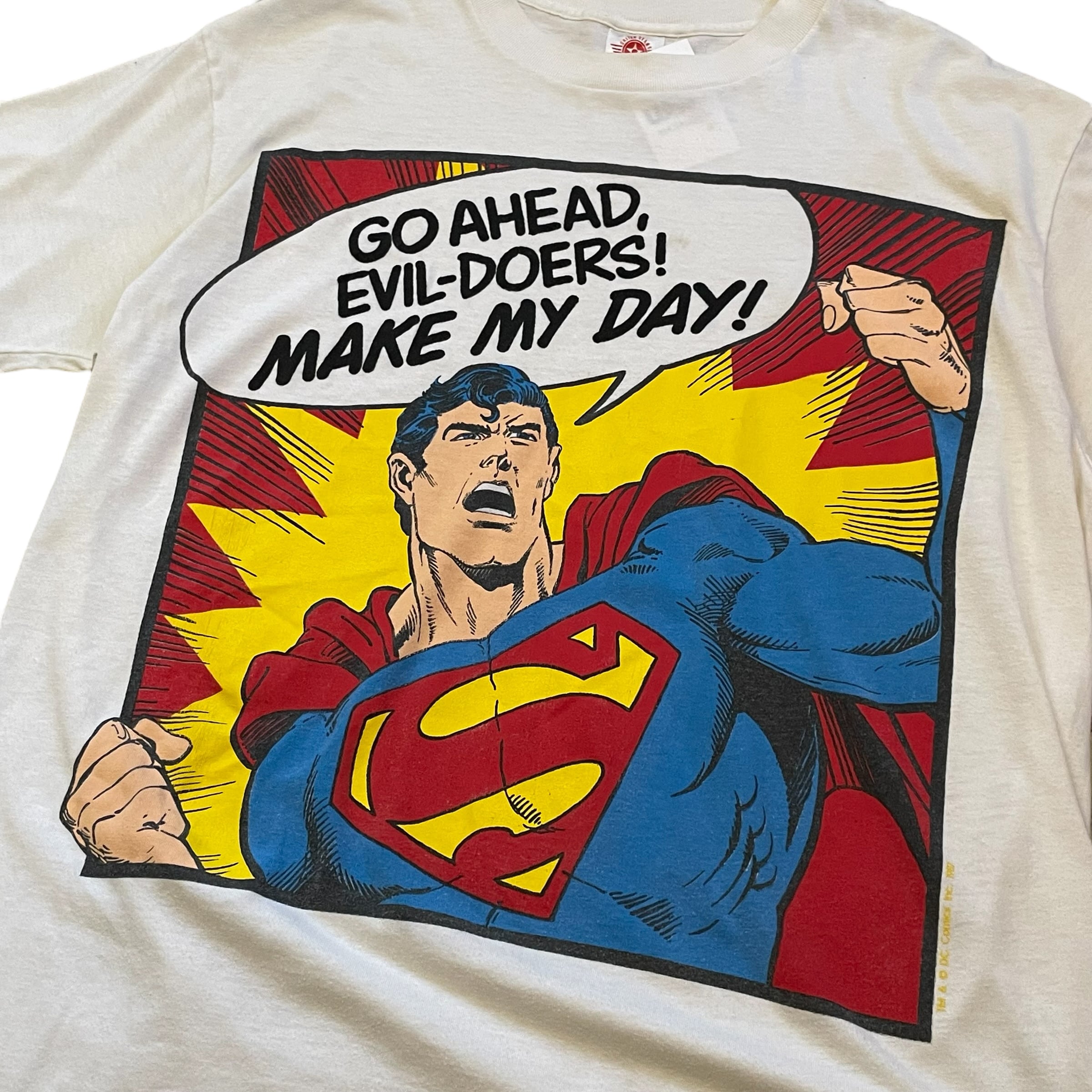 80s DC comics SUPERMAN t-shirt | What’z up powered by BASE