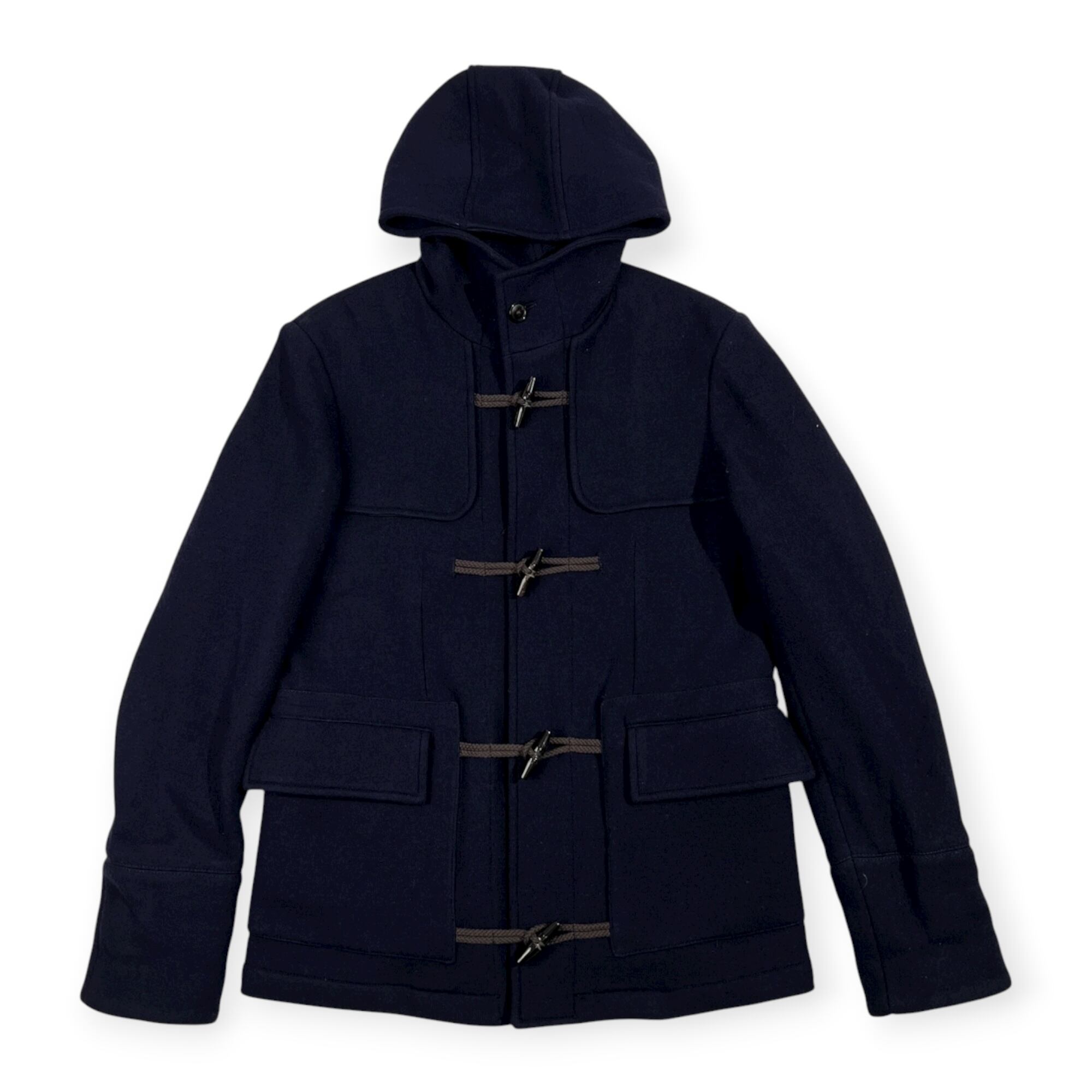 イタリア製 LARDINI ラルディーニ ダッフル ジャケット コート サイズ 46 /ネイビー イタリア製 LARDINI ラルディーニ ダッフル ジャケット コート サイズ
