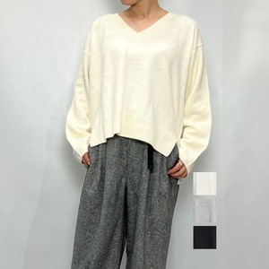 C.T.plage シーティー・プラージュ Rws wool brush wash v neck pullover CT26319 2026秋冬新作 [送料無料]