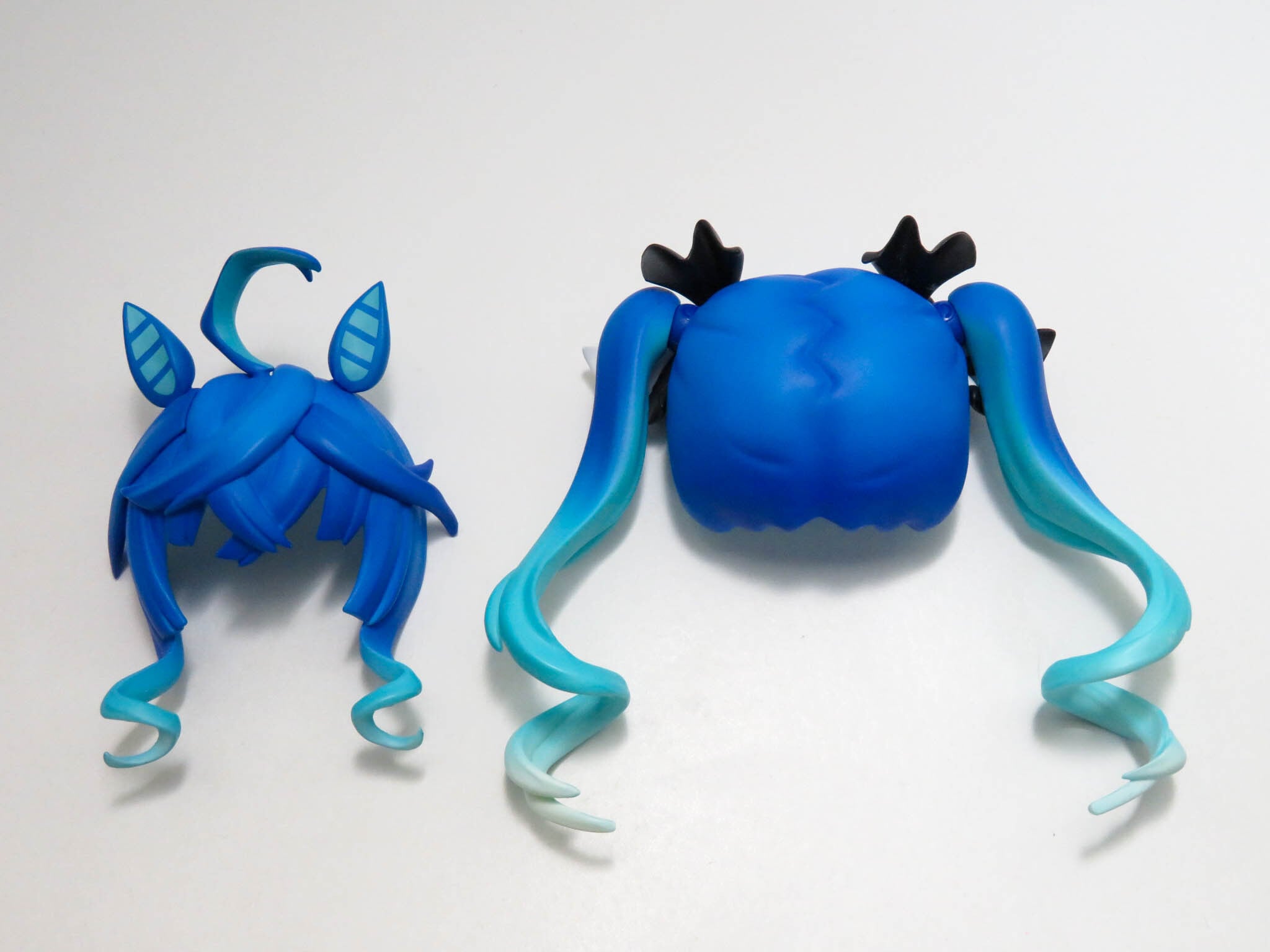 (A−ランク)【1957】 ツインターボ 髪パーツ ツインテール ねんどろいど