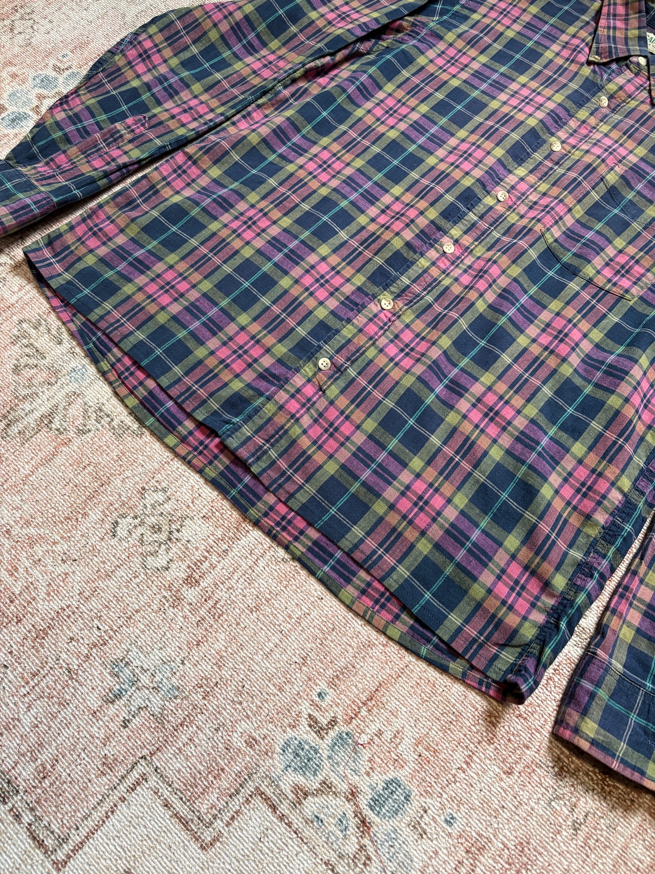 80~90s / USA製 / SADDLEBRED / BD shirts / REMAKE