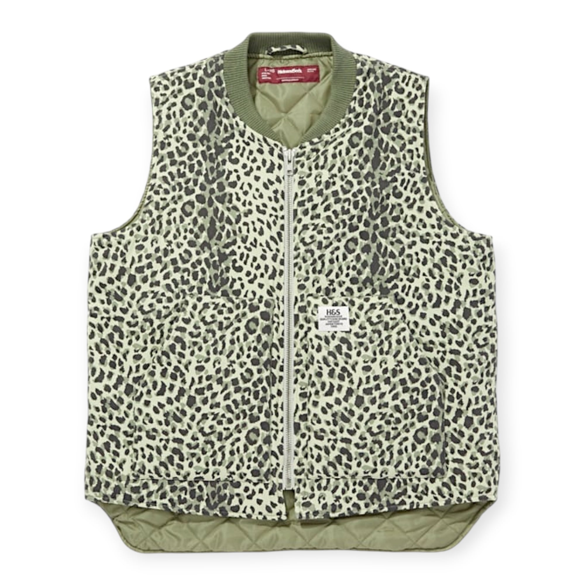 HIDE AND SEEK / Camo Zip Work Vest | WHISKER
