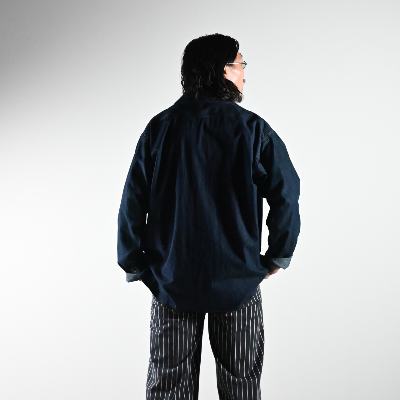 OLD JOE(オールドジョー)LACED BACK SAILOR TROUSERコーディネート