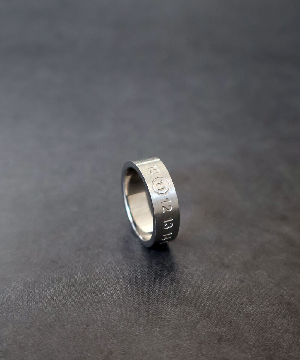 【SELECT】サージカル ステンレス 316L ナンバー リング  金属アレルギー対応　韓国製