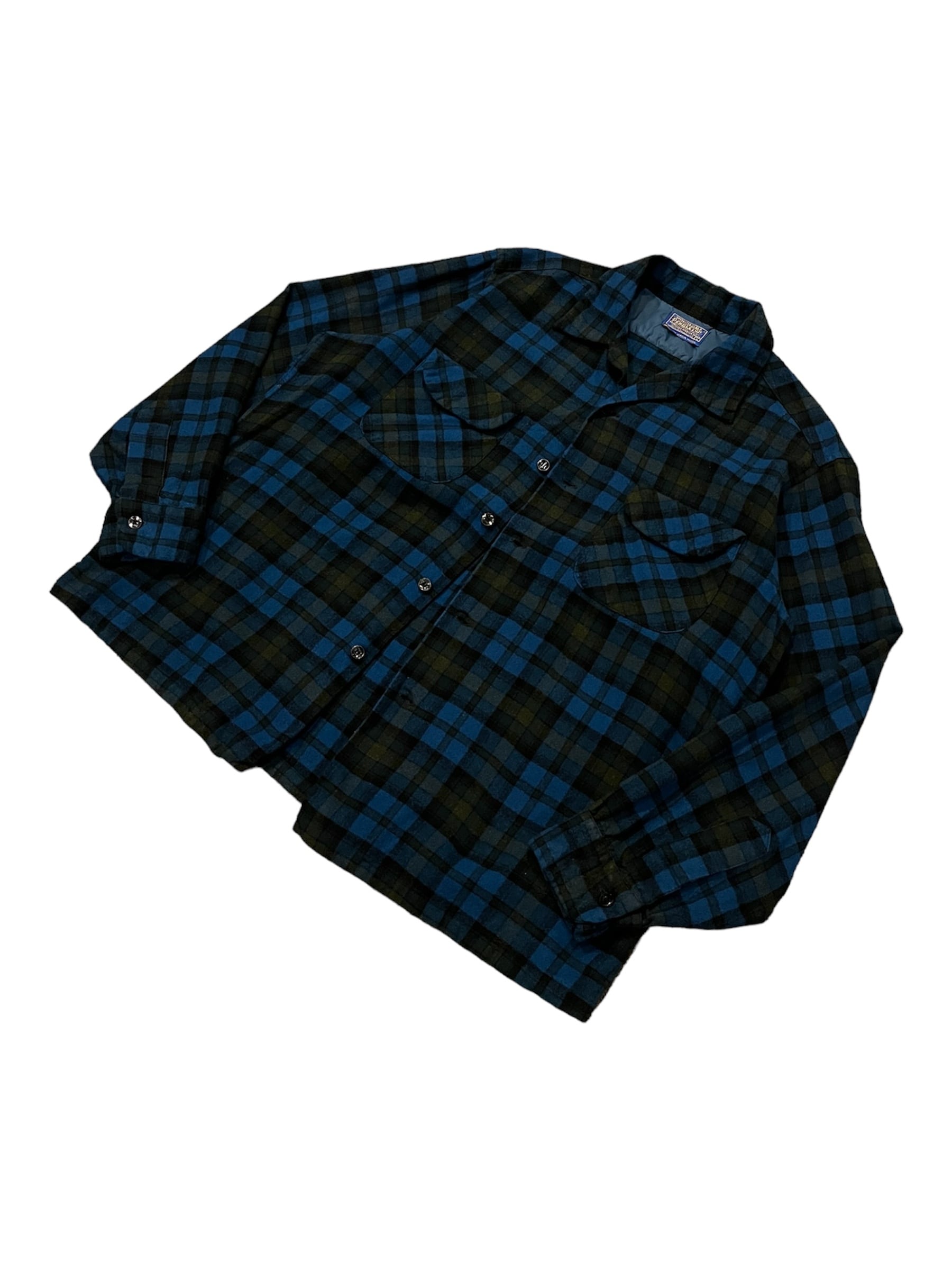60s PENDLETON Board Shirt Wool Loop Collar Shirt 60年代 ペン 60s PENDLETON Board Shirt Wool Loop Collar Shirt 60年代 ペン