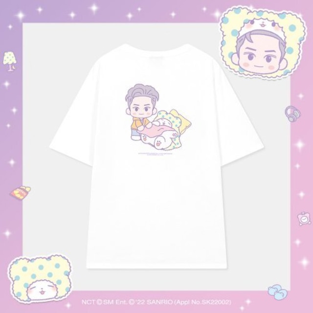 [SPAO][NCT x SANRIO] 쿤 KUN T-SHIRT (OFF WHITE) 正規品 韓国ブランド 韓国通販 韓国代行 韓国ファッション Tシャツ