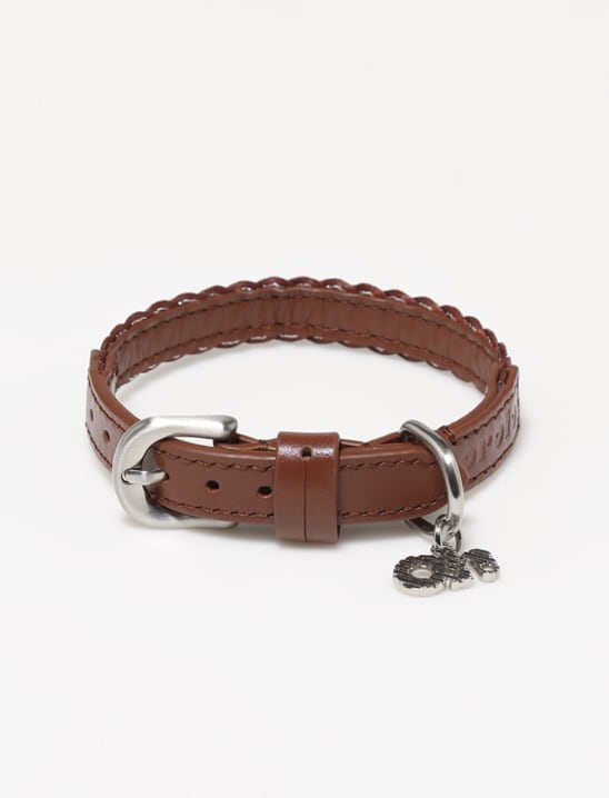 予約【orolo】rolo weaving collor (chocolate)