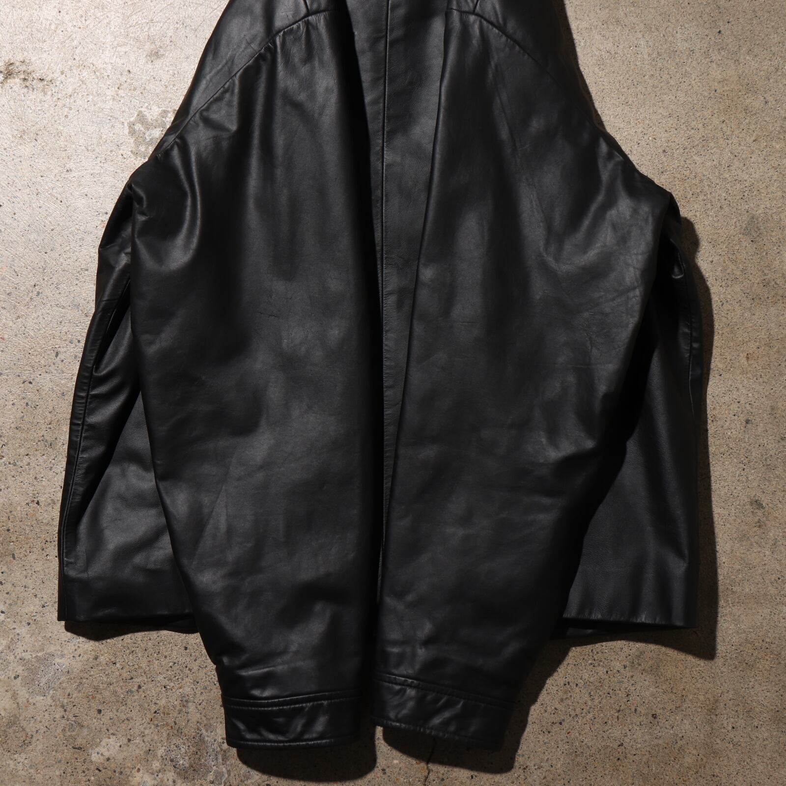 美品 L OLD GAP 90s レザージャケット オールドギャップ 黒 本革 | ENCOUNT