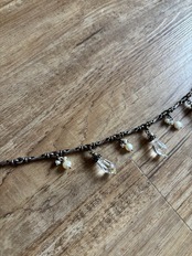 classical metallic chain necklace-5141-7