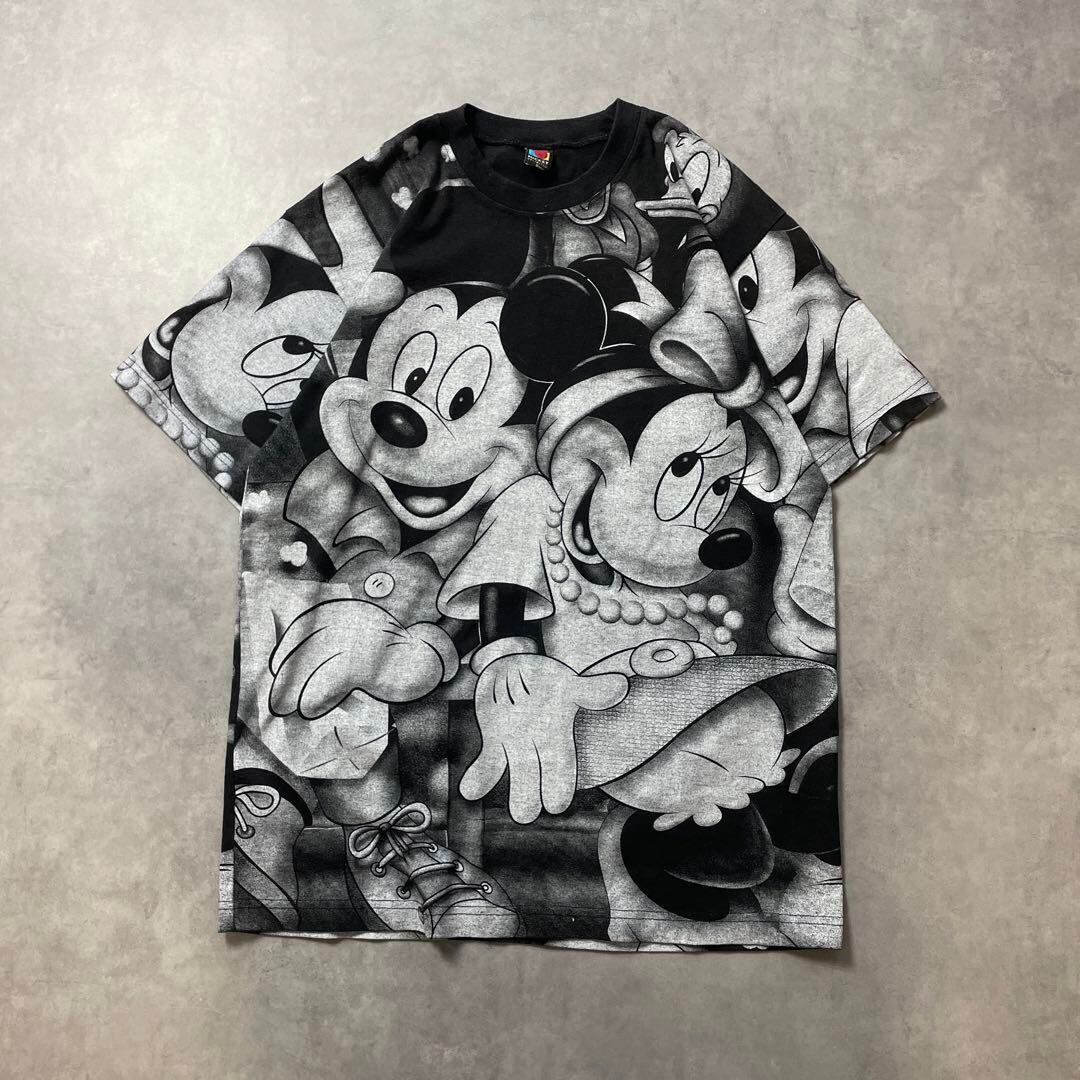 90s 00s Disney ミッキー 大判 vintage T-shirts