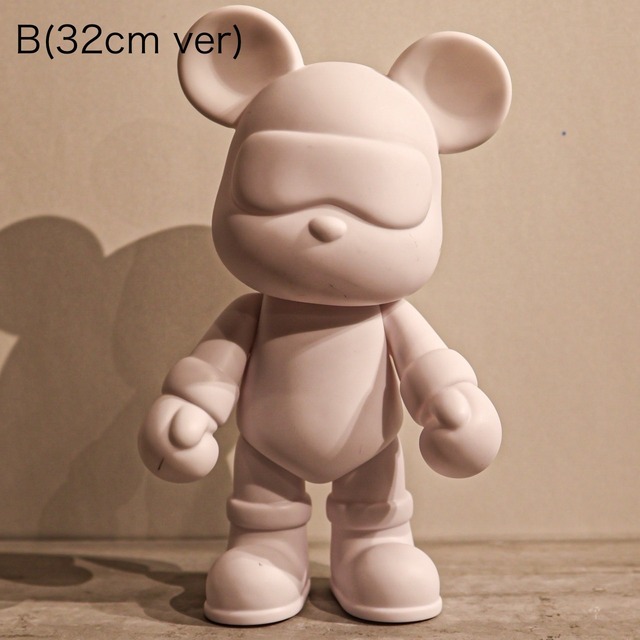 ご自宅でアート体験キット（クマサングラス32cm ver）