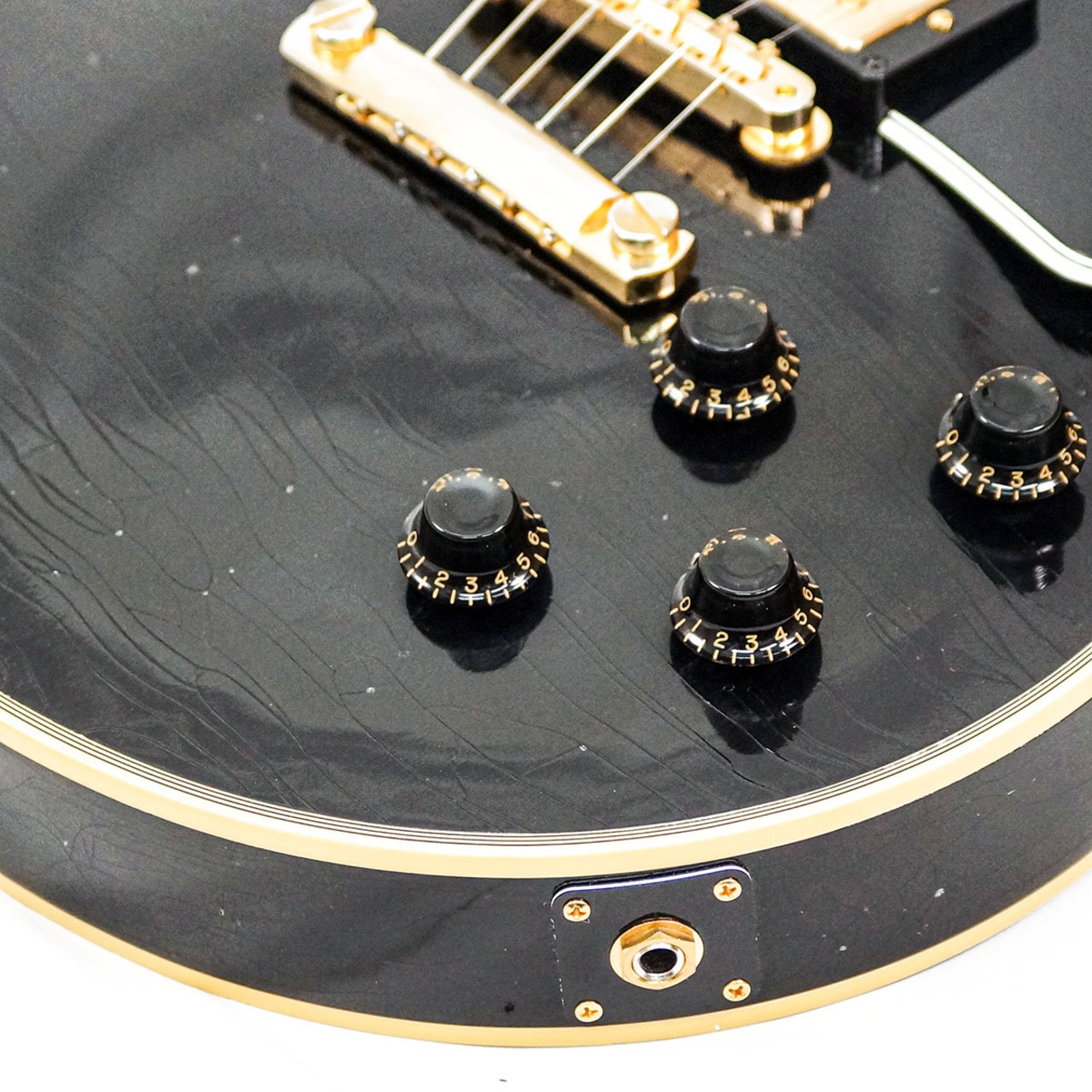 Gibson Custom Shop 1957 Les Paul Custom Reissue 2-Pickup Ultra Light Aged (Ebony)
