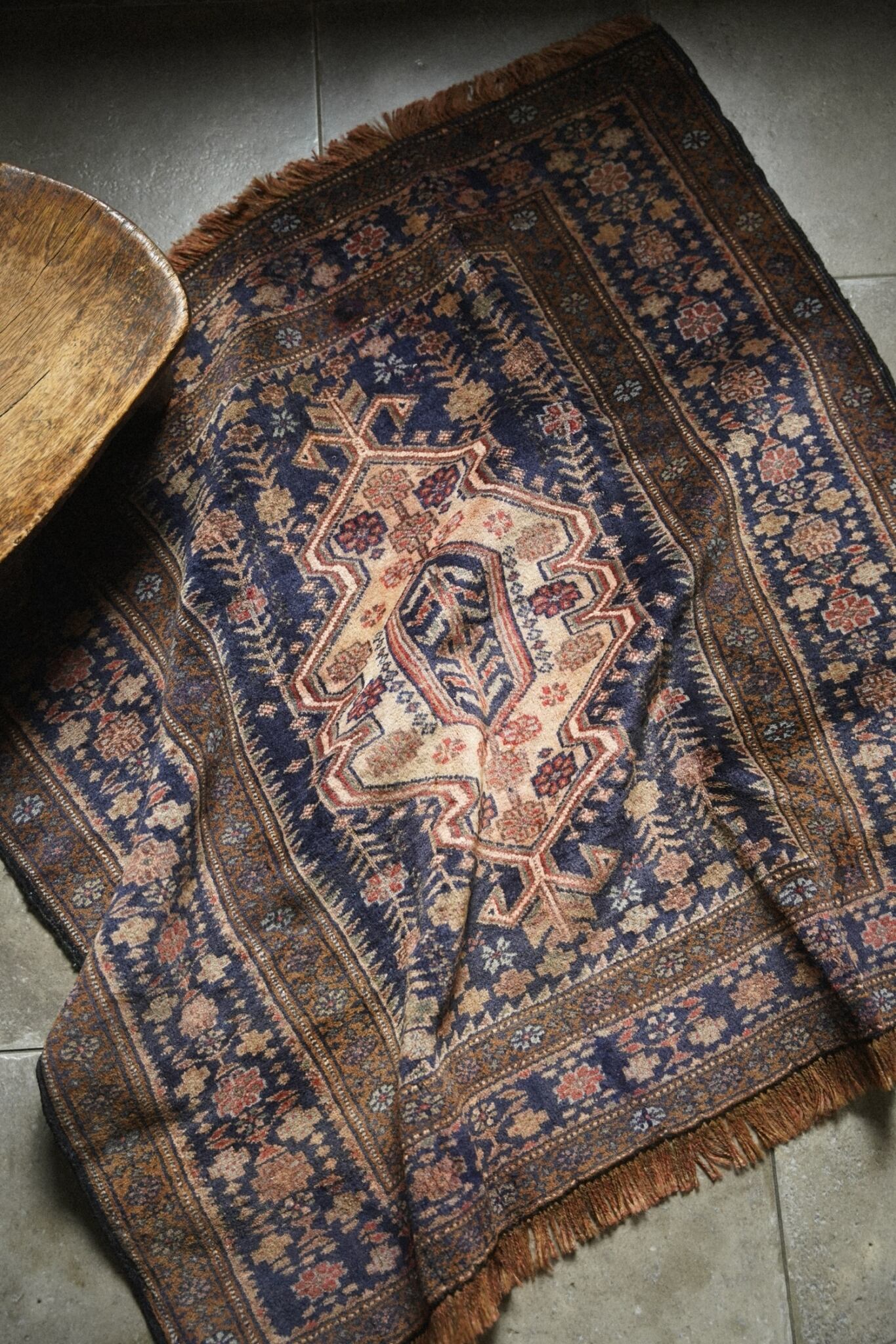 1325-Vintage Baluch rug