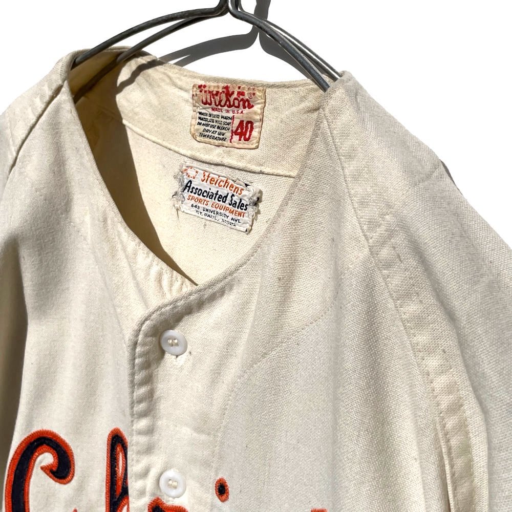 [Wilson - Made In USA] Vintage Baseball Shirt [1960s-] Vintage Baseball  Shirt | beruf powered by BASE