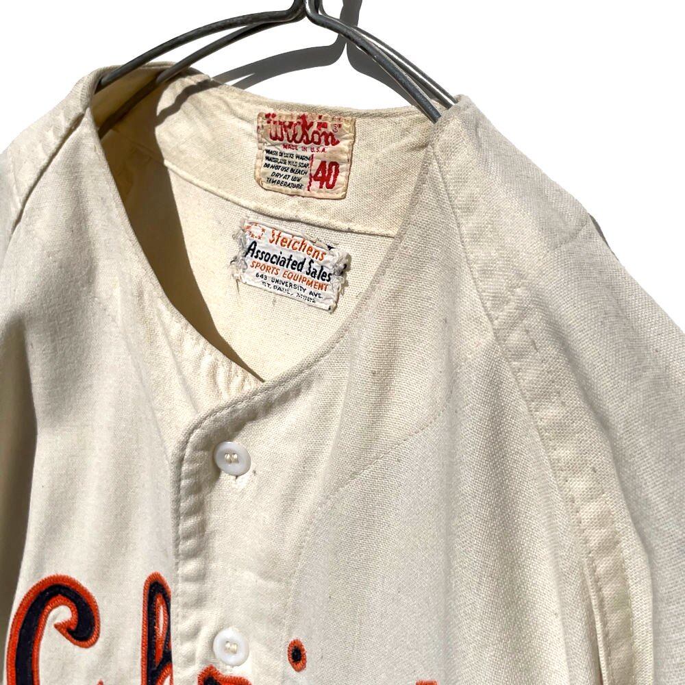 Wilson - Made In USA] Vintage Baseball Shirt [1960s-] Vintage