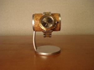 バレンタインデー　腕時計スタンド　ラッピング　名入れ　ちび腕時計デスクスタンド　ak-design　　受注製作　No.110714