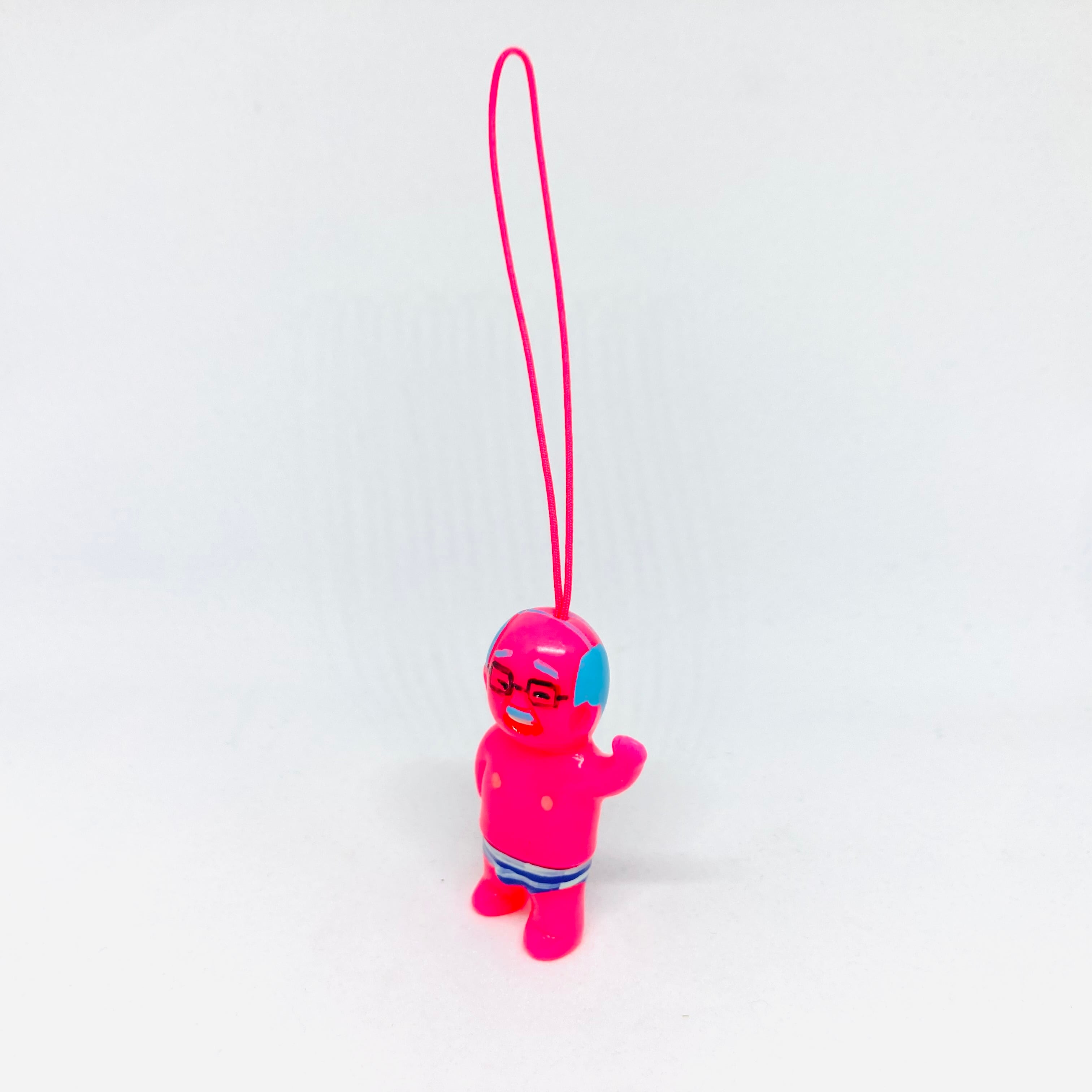 サトシ君ストラップ（濃いピンク下着） / ストラップ / デハラユキノリ