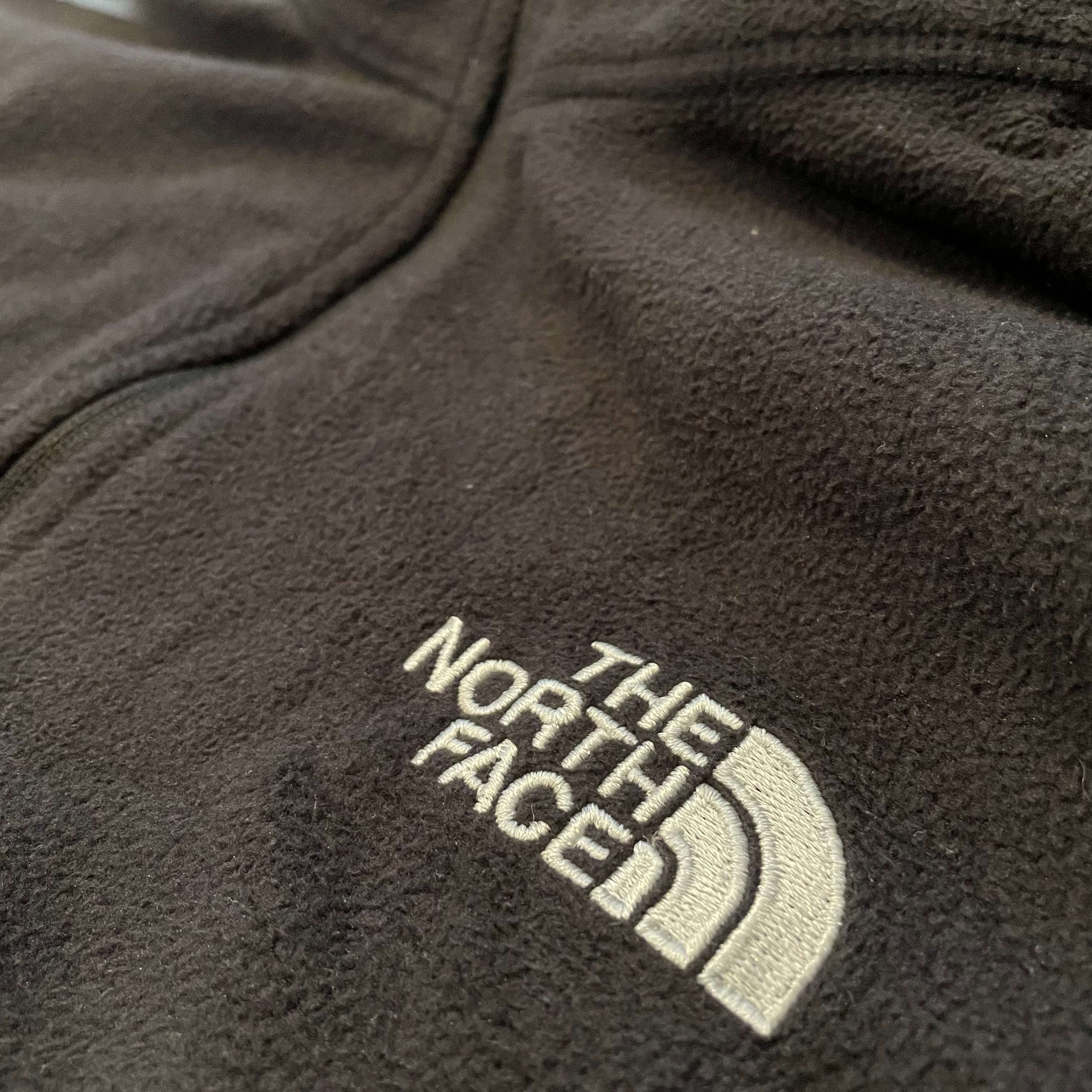 THE NORTH FACE】企業系 ハーフジップ フリース ジャケット 刺繍ロゴ L