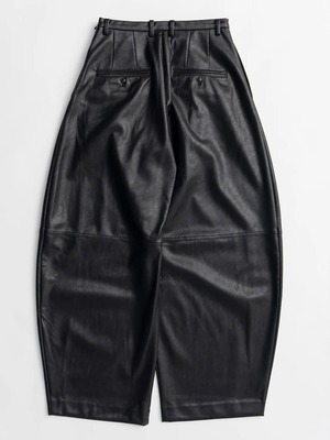 【26AW | WOMEN】PRANK PROJECT プランクプロジェクト / パンツ / Fake Leather Balloon Pants　31262466111