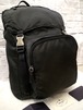 定番17万◆PRADA プラダ V135 ユニセックス 大容量 ナイロン リュック バックパック ロックサック 黒◆使い勝手の良さで大人気の定番モデル