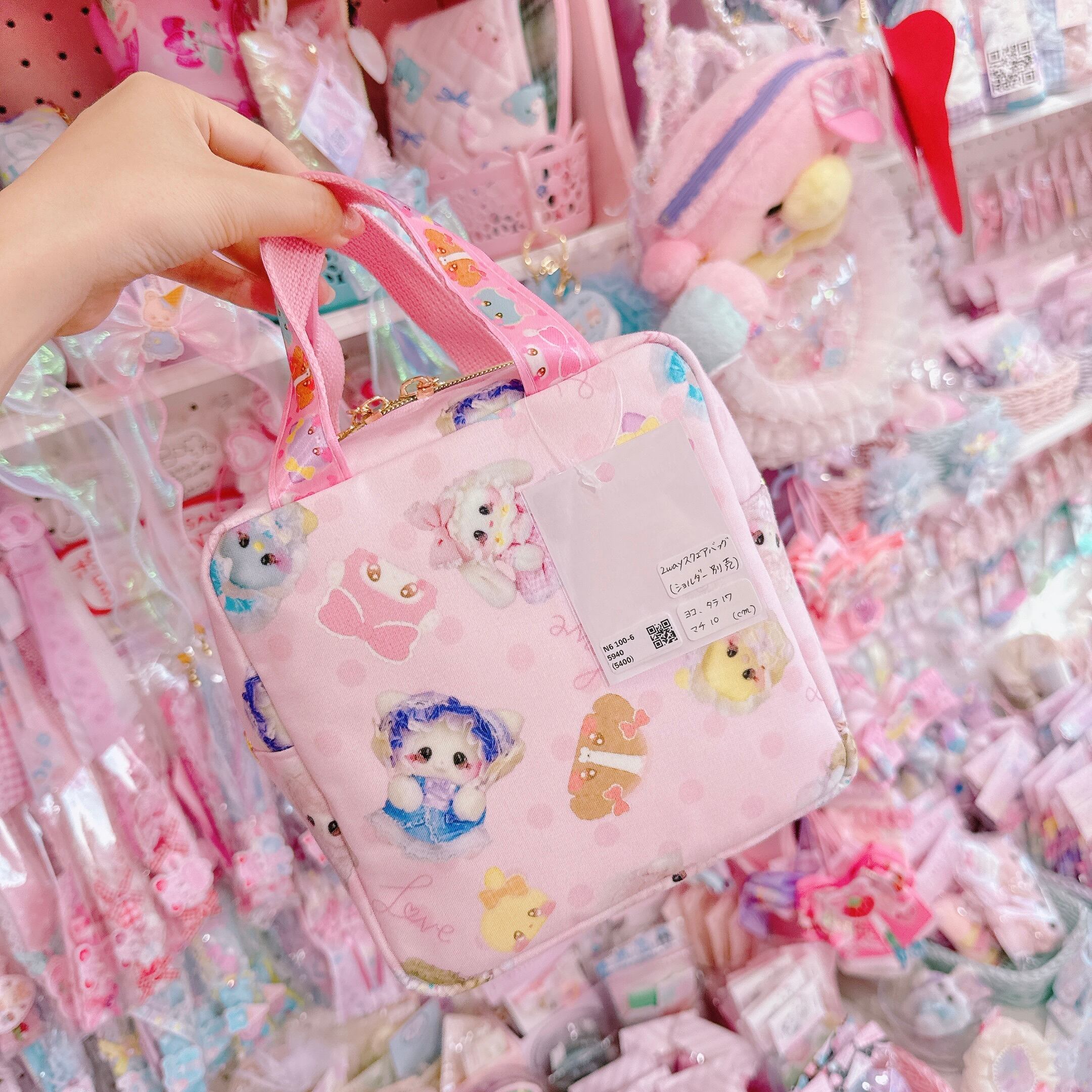 【N6】100-6 2wayスクエアバッグ(ショルダーひも別売り)