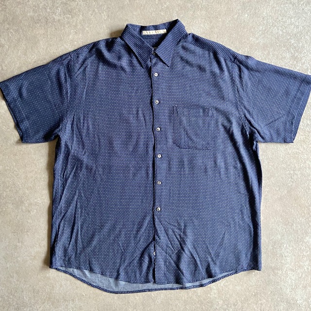 Perry Ellis  Rayon Shirt  XL  H222