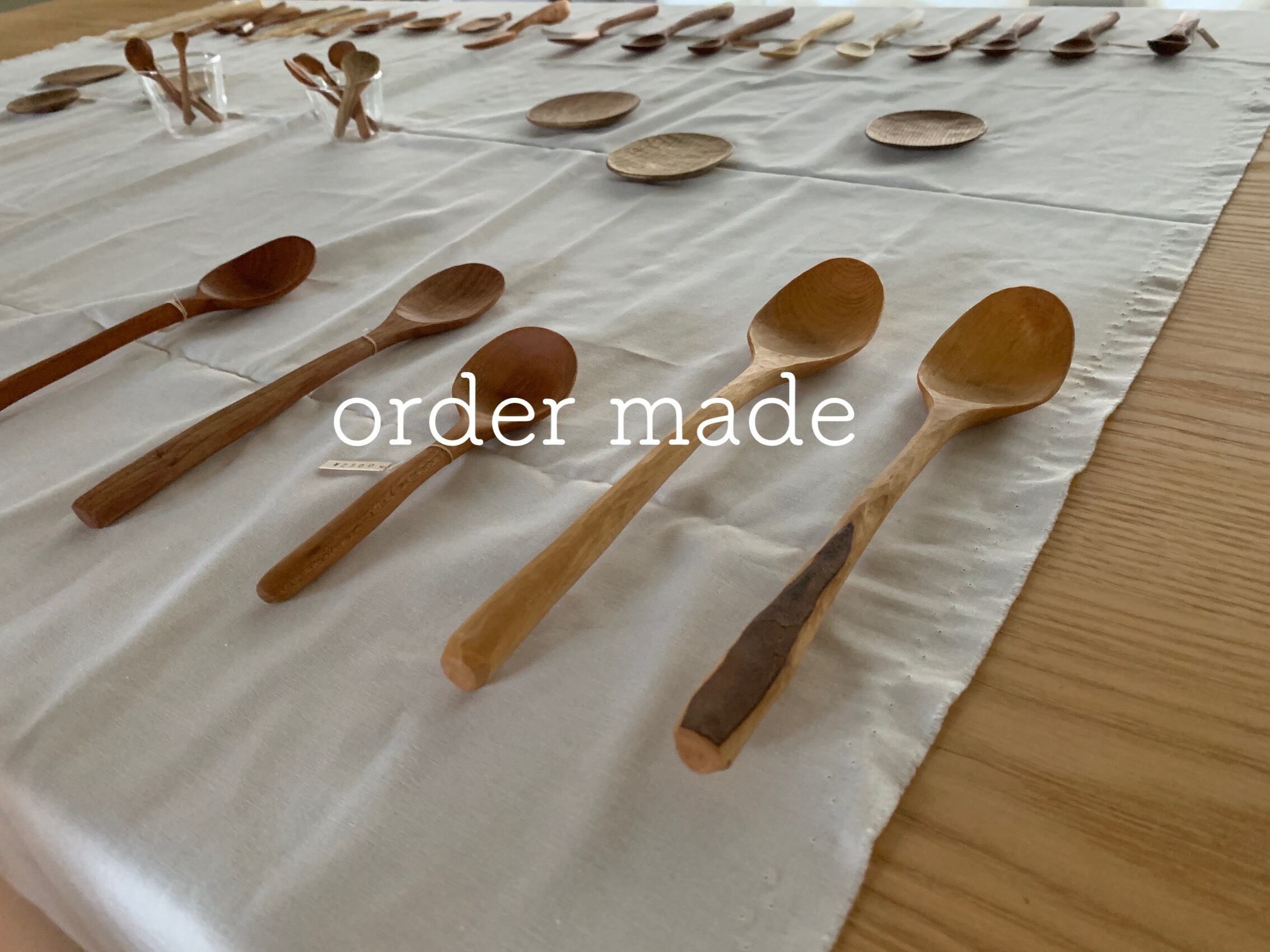 確認♡アカシアプレート♡スプーンフォーク♡オーダー受け付け