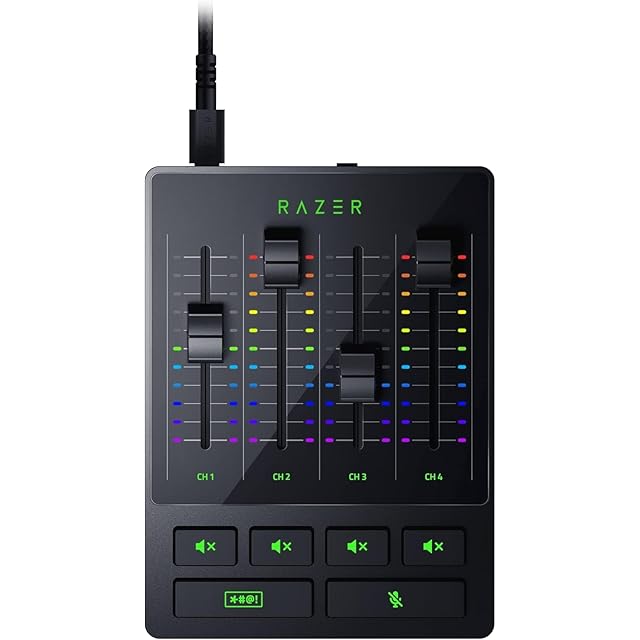 XTUGA KPミキサー、16ビットDSP効果USBオーディオインタフェース効果+
