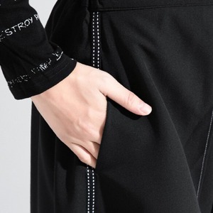 Overlap Wide Leg Pants / オーバーラップ ワイドレッグ パンツ