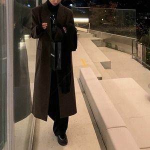 ベーシックシンプルオーバーコート　1274
