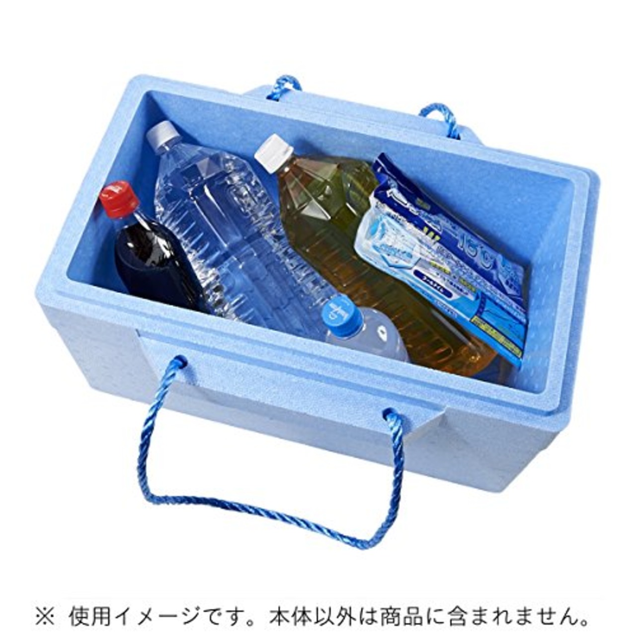 キャプテンスタッグ クーラーボックス 発泡クーラーボックス18L M-8170 容量18L 発泡スチロール製