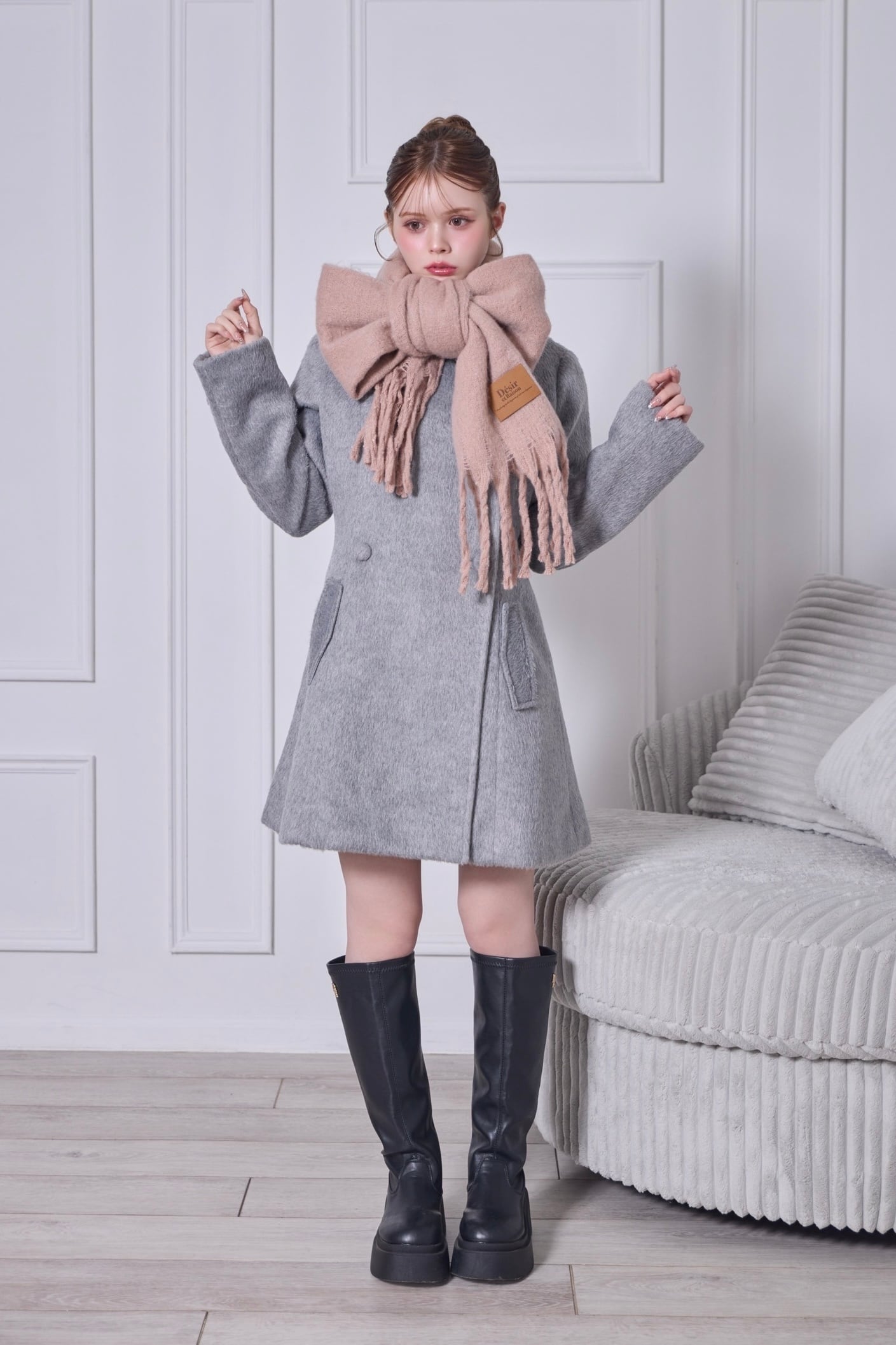 volume fringe muffler | Désir et Raison