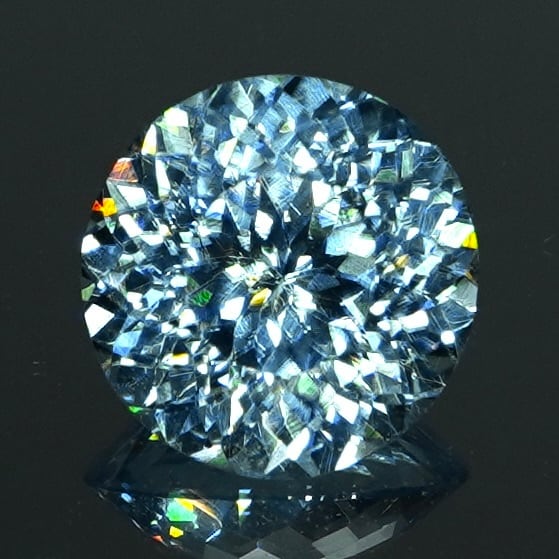 【SIGNATURE】Bright Brilliant Cut®︎ “160 Facets” 1.36ct Natural Blue Zircon