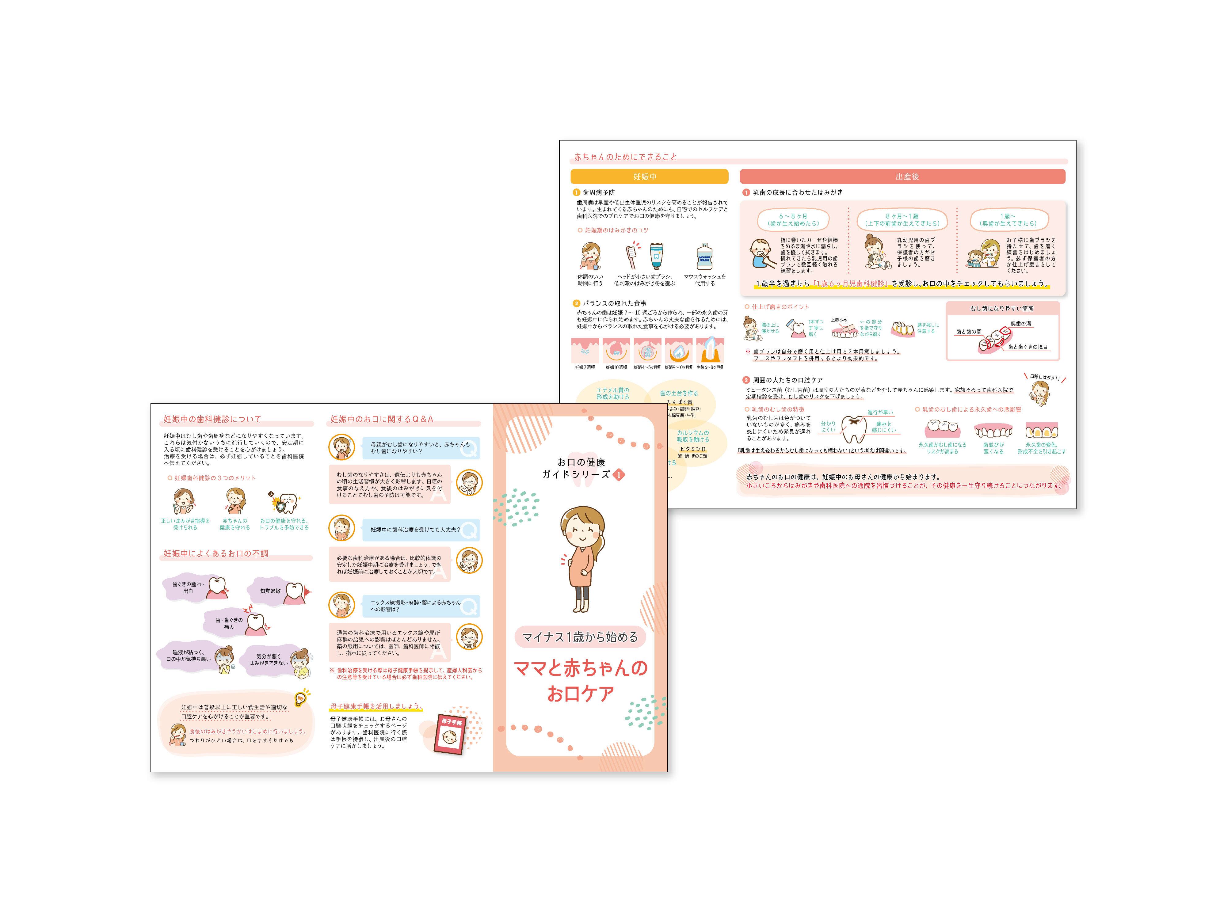 リーフレット（A4サイズ） サンプルセット | 歯科グッ！とぷりんと