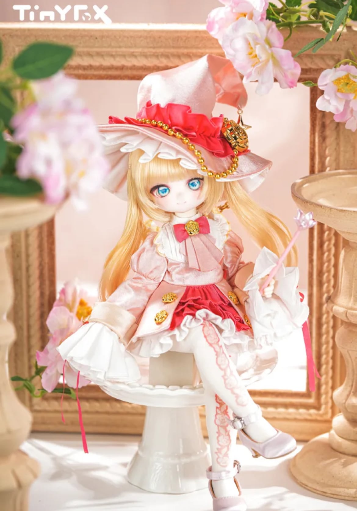 【美品・希少デザイン】ROTINY FOX ロティニー フォックスファー ベスト ラスト1体】店頭ドール⭐Tiny Fox◇Flora Misty フローラ・ミスティ