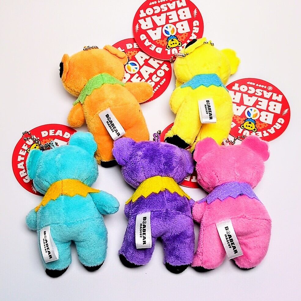 【Grateful Dead (グレイトフルデッド)】  BOA BEAR MASCOT ボアベアー マスコット 〚アメリカン雑貨 アメトイ〛