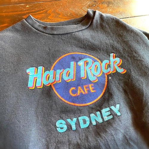 90s  Hard Rock CAFE  Heavy weight ounce Sweat shirt