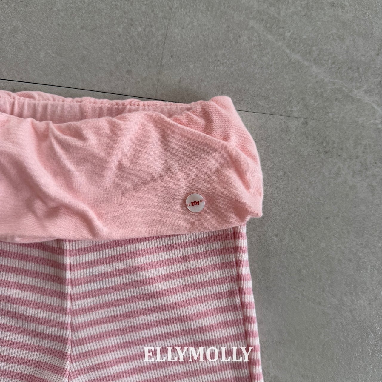 pink XL［即納］pop semi clay pants / elly molly 26summer