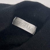 カシミヤ100% GEEGELLAN ジーゲラン ニット セーター 46/ブラック メンズ