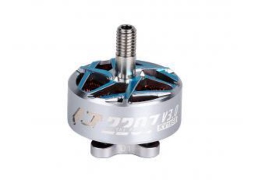 T-MOTOR PACER V3 P2207-1750/1950KV motor Silver/Blue 1pcs