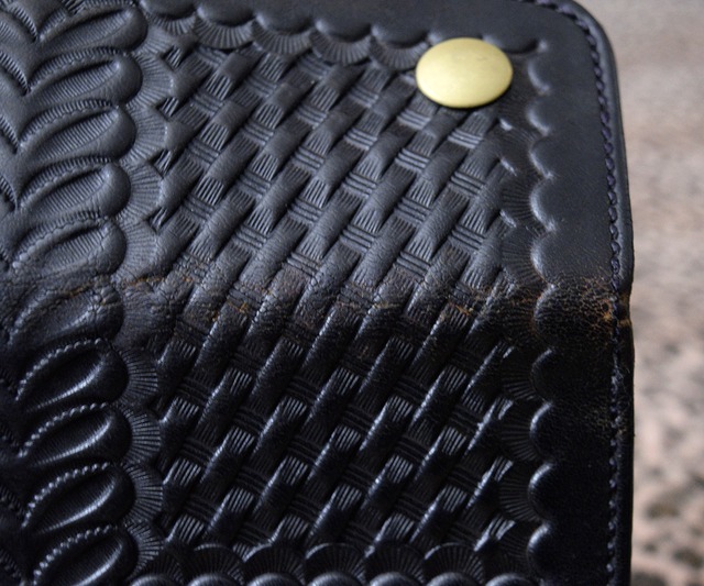 ALFONSO'S  OF HOLLYWOOD LEATHER TRUCKER WALLET
