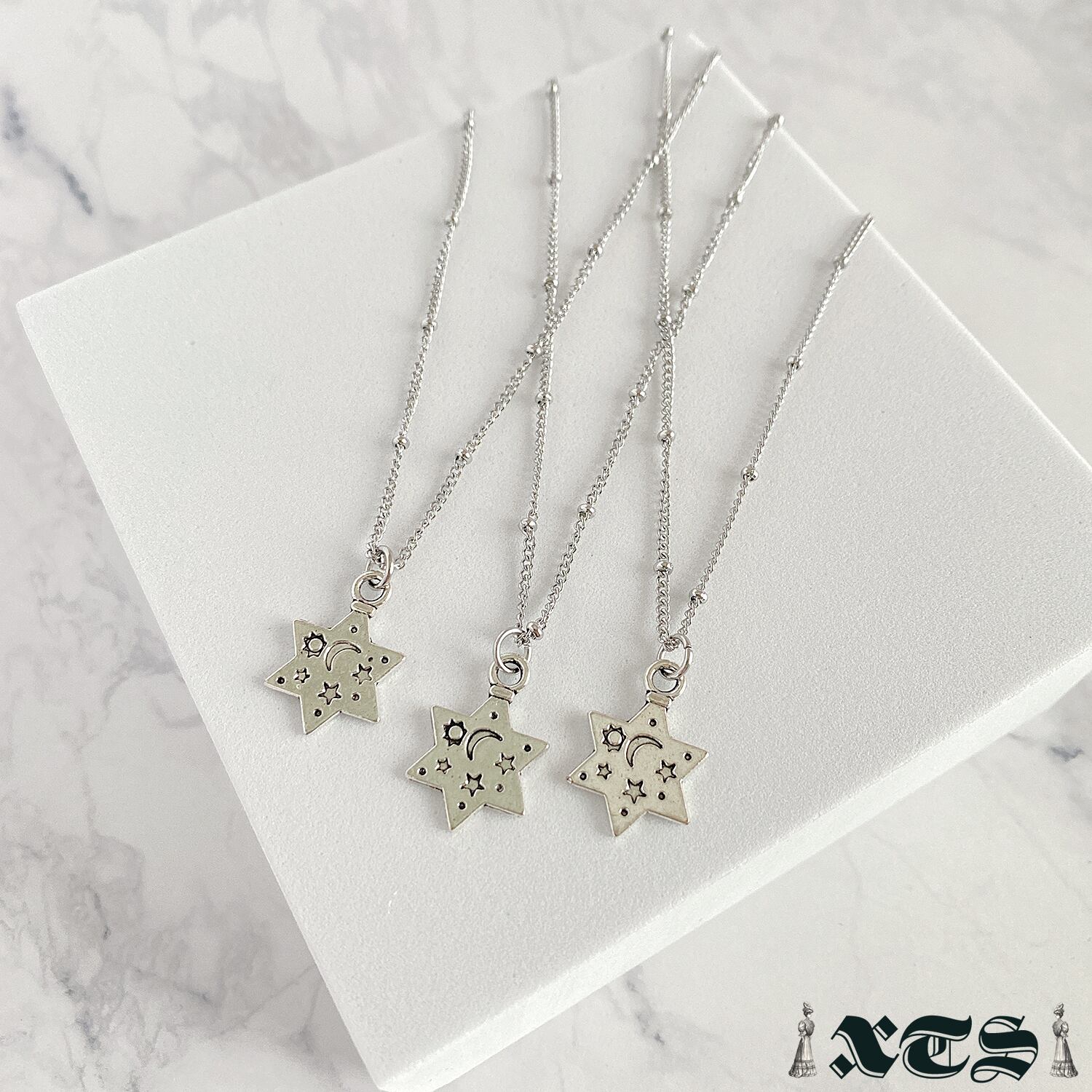 Star&Moon Necklace【TS0247】