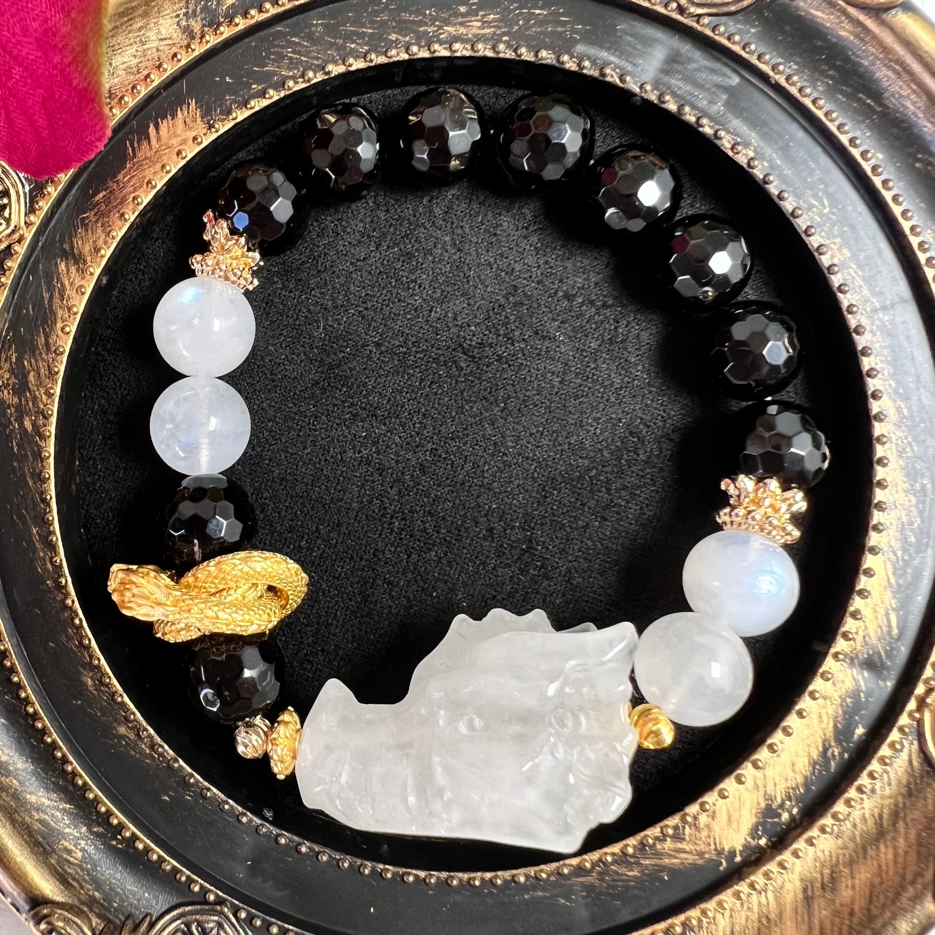 チャンスを掴むパワーを宿す❣️ 【高品質】フローライト　アメジスト　ブレスレット imgrc0070512787.jpg