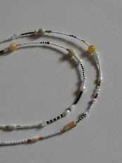 Light Mix - beads Necklace［BZN19］