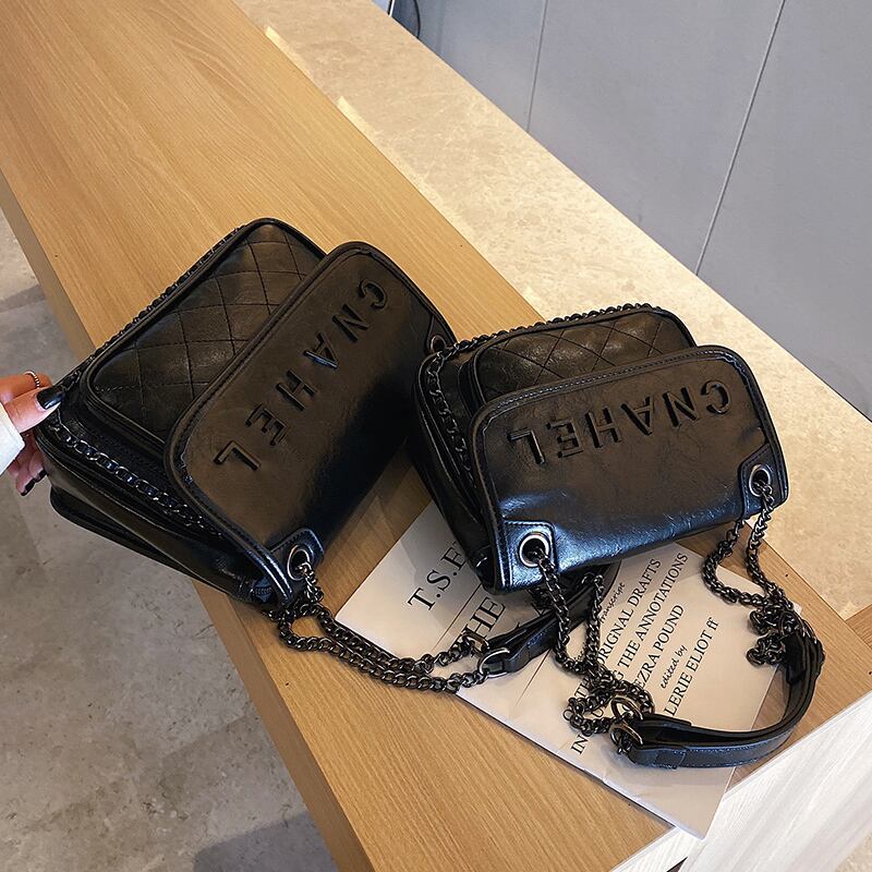 -エンドウエスタンスタイルのハンドバッグ2020春と夏のワイルドテクスチャメッセンジャーバッグの新しいトレンドバージョン雰囲気のあるファッション放浪バッグ 手作りハンドバック24151563287