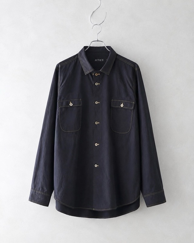 ATOZ ATOZ SHIRT NAVY