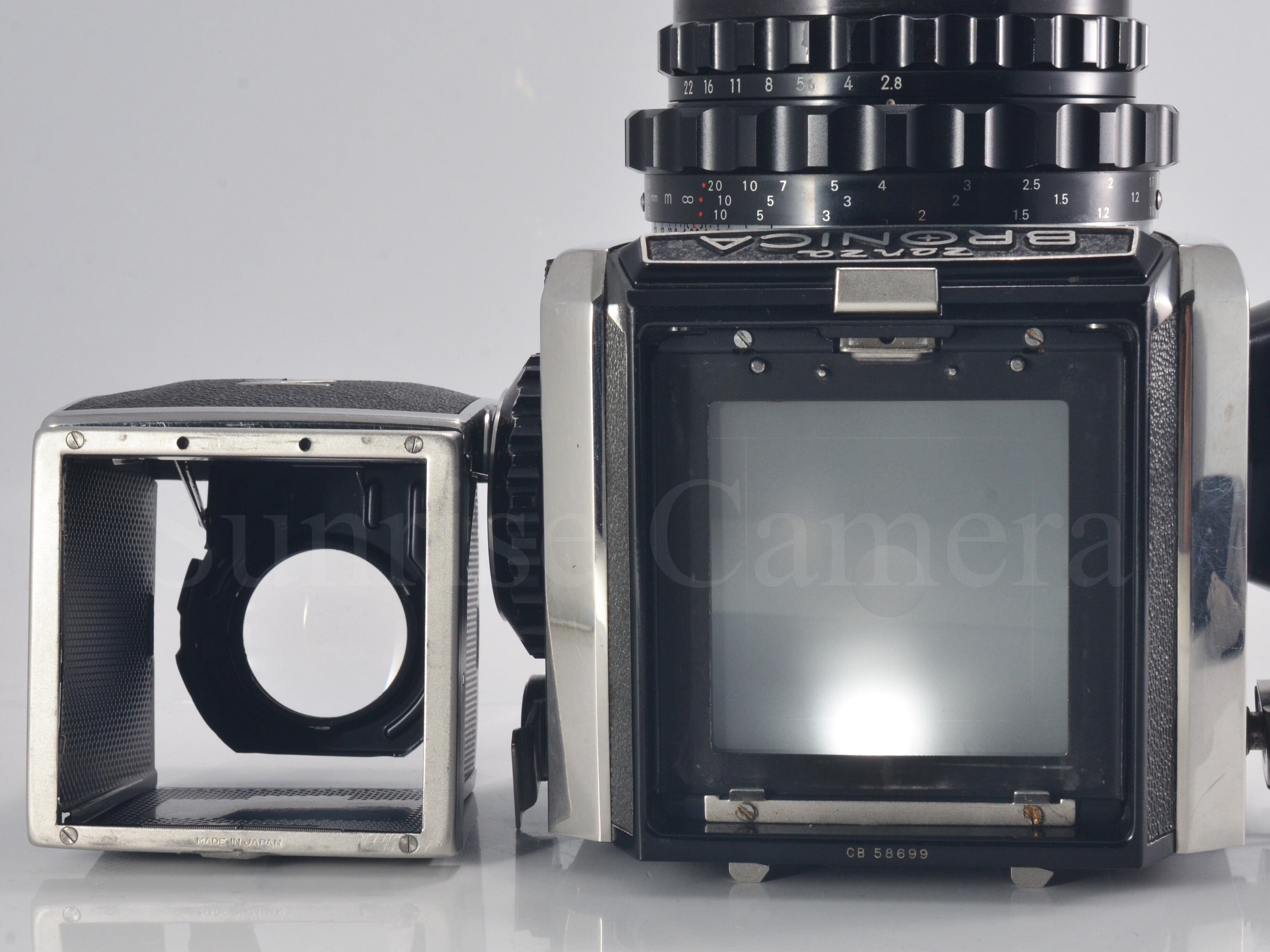 ZENZA BRONICA S2 / ZENZANON 100mm F2.8 6×6 中判カメラ